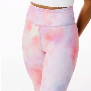 ZYIA Active Light n Tight High-Rise Leggings 28” - Sorbet Sunset - SZ 12 - NWOT